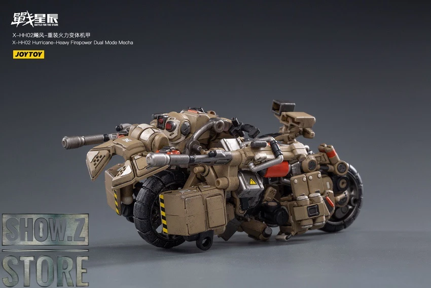 JoyToy Source 1/18 X-HH02 Hurricane Heavy Firepower Dual Mode Mecha Sand Version 11 JoyToy Source 1/18 X-HH02 Hurricane Heavy Firepower Dual Mode Mecha Sand Version - Image 11