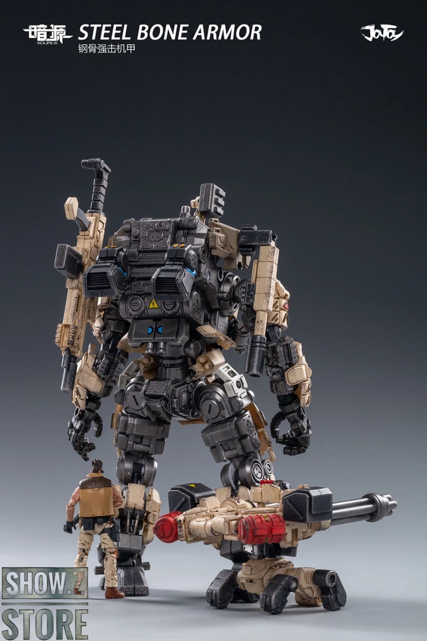JoyToy Dark Source 1/25 Steel Bone Armour Desert Brown Color W/ Pilot 6 JoyToy Dark Source 1/25 Steel Bone Armour Desert Brown Color W/ Pilot - Image 6