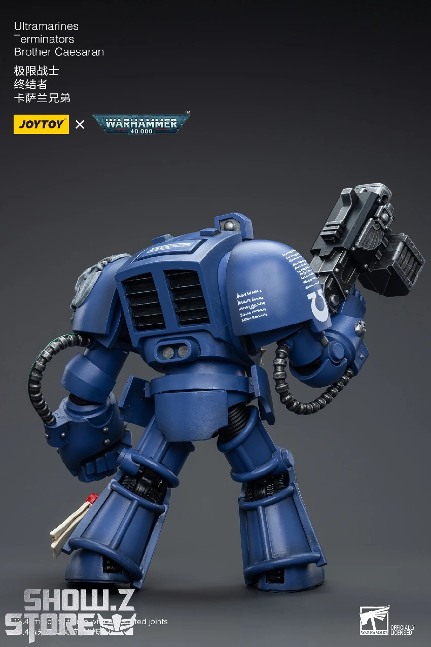 JoyToy Source 1/18 Warhammer 40K Ultramarines Terminators Brother Caesaran 10 JoyToy Source 1/18 Warhammer 40K Ultramarines Terminators Brother Caesaran - Image 10