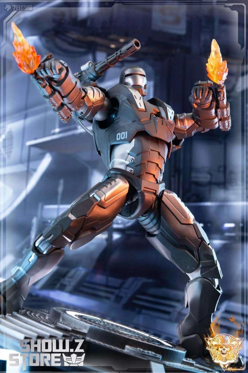 ZT Toys Marvel Licensed 1/10 Iron Man War Machine Armor Mark 1 7 ZT Toys Marvel Licensed 1/10 Iron Man War Machine Armor Mark 1 - Image 7