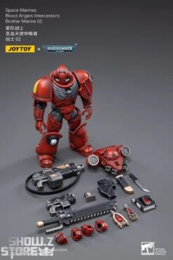 JoyToy Source 1/18 Warhammer 40K Blood Angels Intercessors Brother Marine 02 13 JoyToy Source 1/18 Warhammer 40K Blood Angels Intercessors Brother Marine 02 -Show.Z Toys Deals Store 708f55fb8e