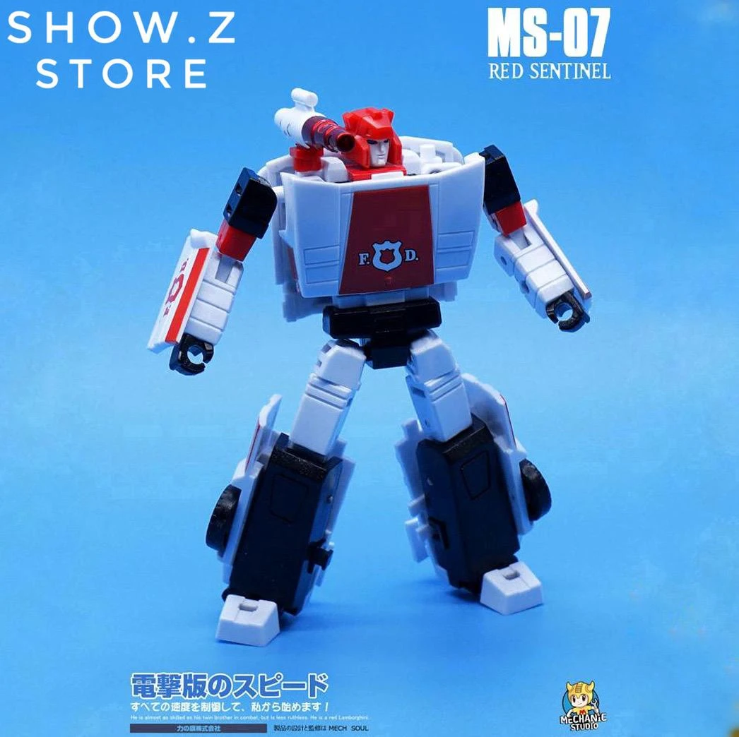 MechFansToys MS-07 Red Sentinel Red Alert 2 MechFansToys MS-07 Red Sentinel Red Alert - Image 2
