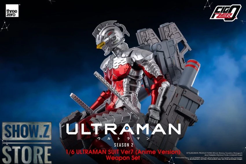 Threezero 1/6 Upgrade Weapon Set For Ultraman Suit Ver.7 Anime Version 4 Threezero 1/6 Upgrade Weapon Set For Ultraman Suit Ver.7 Anime Version - Image 4