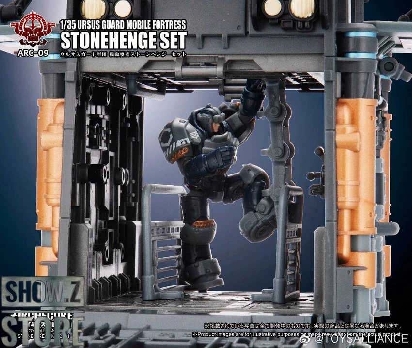 Toys Alliance ARC-09 Ursus Guard Mobile Fortress Stonehenge Set 10 Toys Alliance ARC-09 Ursus Guard Mobile Fortress Stonehenge Set - Image 10