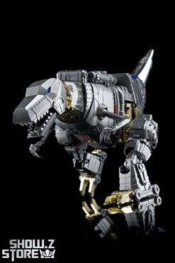 4th Party MP-08 King Grimlock Reximus Prime Oversized Stainless Steel Color Version -Show.Z Toys Deals Store 7552391db3