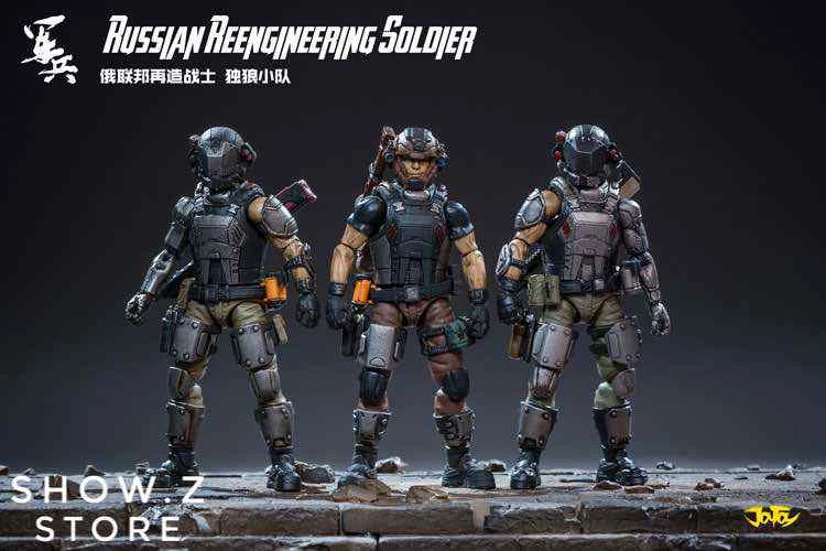 JoyToy Source Acid Rain 1/18 Russian Reengineering Soldier Wolf Team Set Of 3 Figures 3 JoyToy Source Acid Rain 1/18 Russian Reengineering Soldier Wolf Team Set Of 3 Figures - Image 3