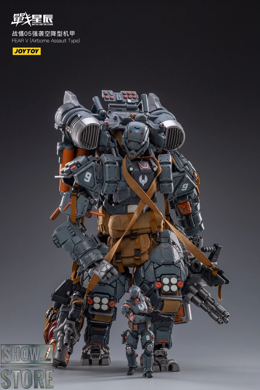 JoyToy Dark Source 1/18 09th Legion Fear V Airborne Assault Type Mecha W/ Pilot 9 JoyToy Dark Source 1/18 09th Legion Fear V Airborne Assault Type Mecha W/ Pilot - Image 9