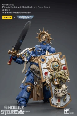 JoyToy Source 1/18 Warhammer 40K Ultramarines Primaris Captain With Relic Shield And Power Sword 12 JoyToy Source 1/18 Warhammer 40K Ultramarines Primaris Captain With Relic Shield And Power Sword -Show.Z Toys Deals Store 75c400536b
