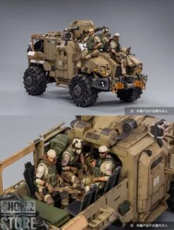 JoyToy Source 1/18 War Stars Crazy Armed SUV Desert Version -Show.Z Toys Deals Store 76d44f9bb0