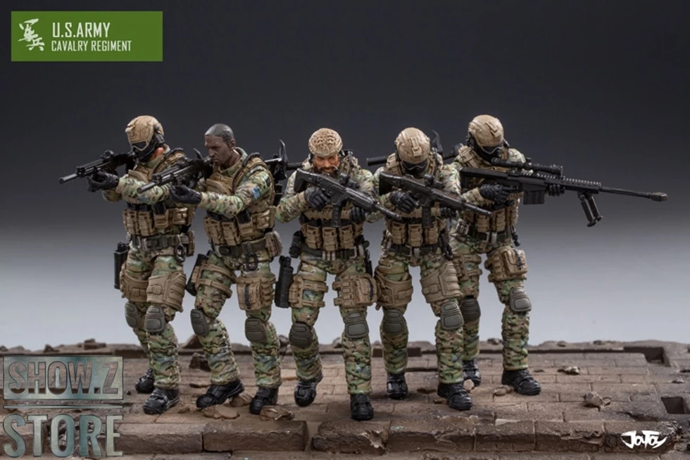 JoyToy Source 1/18 U.S. Army Cavalry Regiment Set Of 5 6 JoyToy Source 1/18 U.S. Army Cavalry Regiment Set Of 5 - Image 6