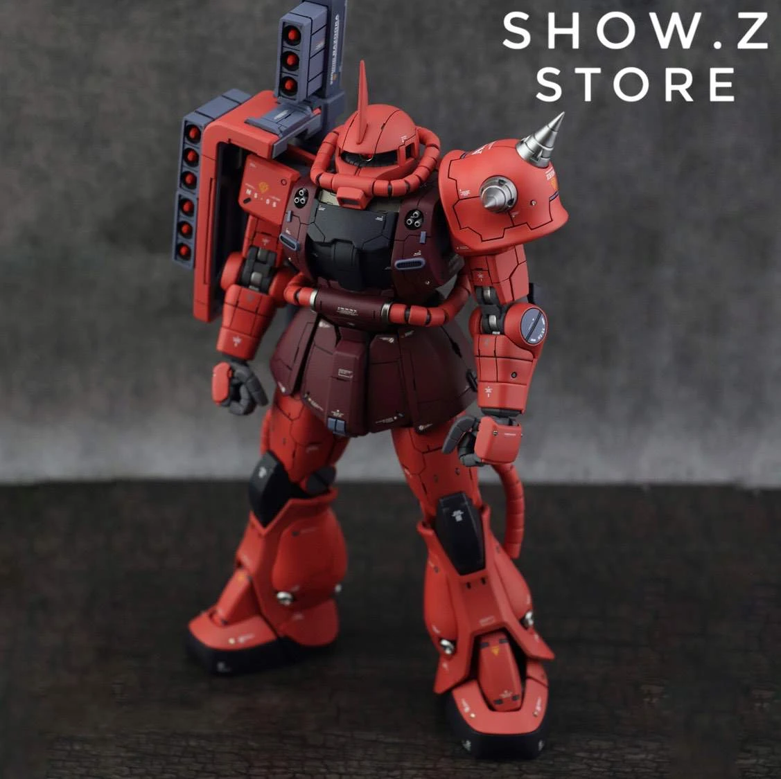 Metal Club MC 1/100 MS-06S Char's Red Zaku II Metal Build Anaheim Factory Style 1 Metal Club MC 1/100 MS-06S Char's Red Zaku II Metal Build Anaheim Factory Style