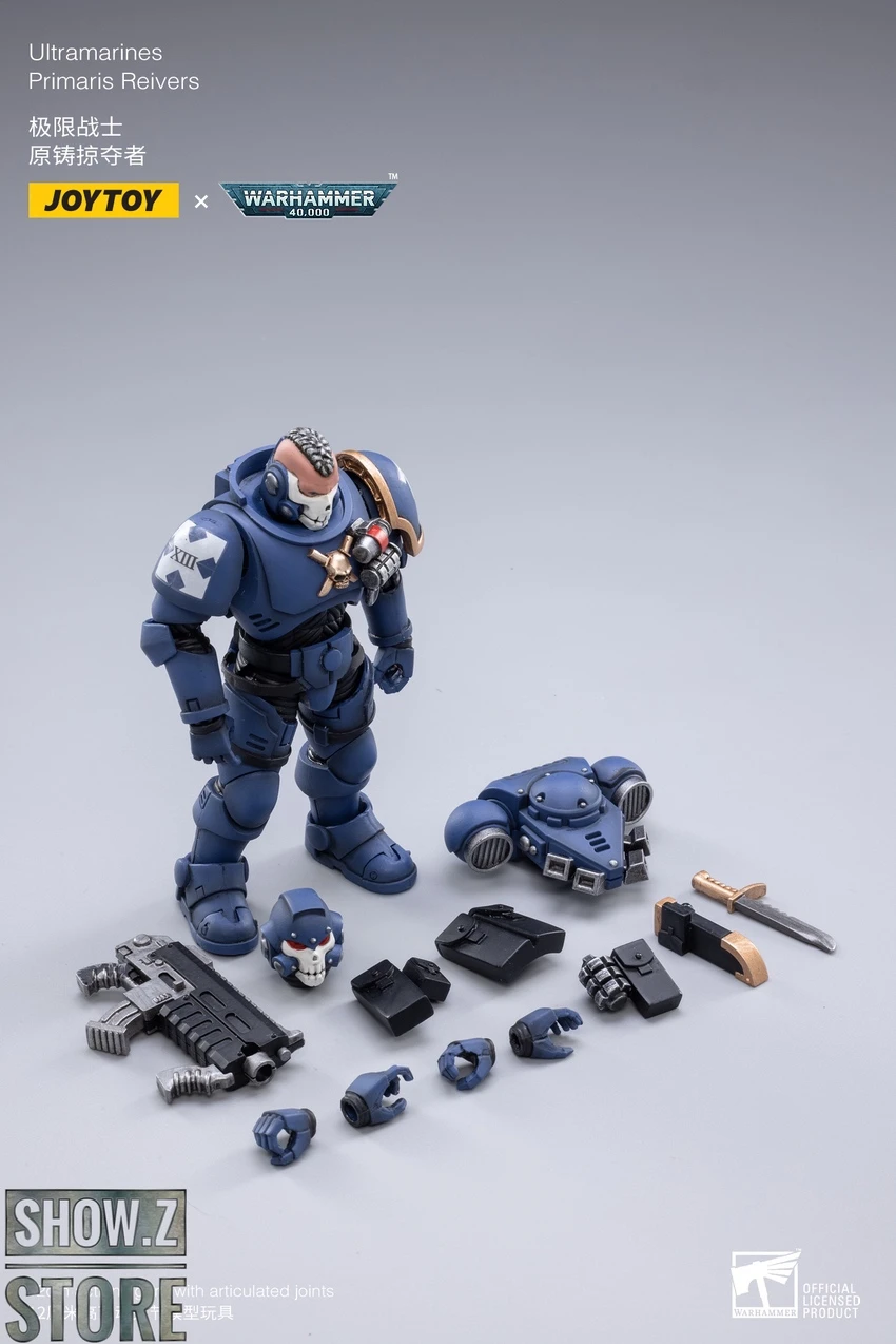 JoyToy Source 1/18 Warhammer 40K Ultramarines Primaris Reivers Set Of 3 16 JoyToy Source 1/18 Warhammer 40K Ultramarines Primaris Reivers Set Of 3 - Image 16