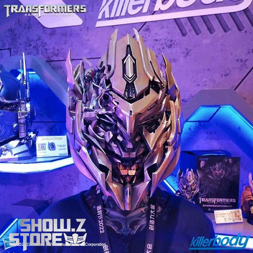 Killerbody 1/1 KB20069-48 Official Licensed Megatron Wearable Helmet W/ Voice Control 10 Killerbody 1/1 KB20069-48 Official Licensed Megatron Wearable Helmet W/ Voice Control - Image 10