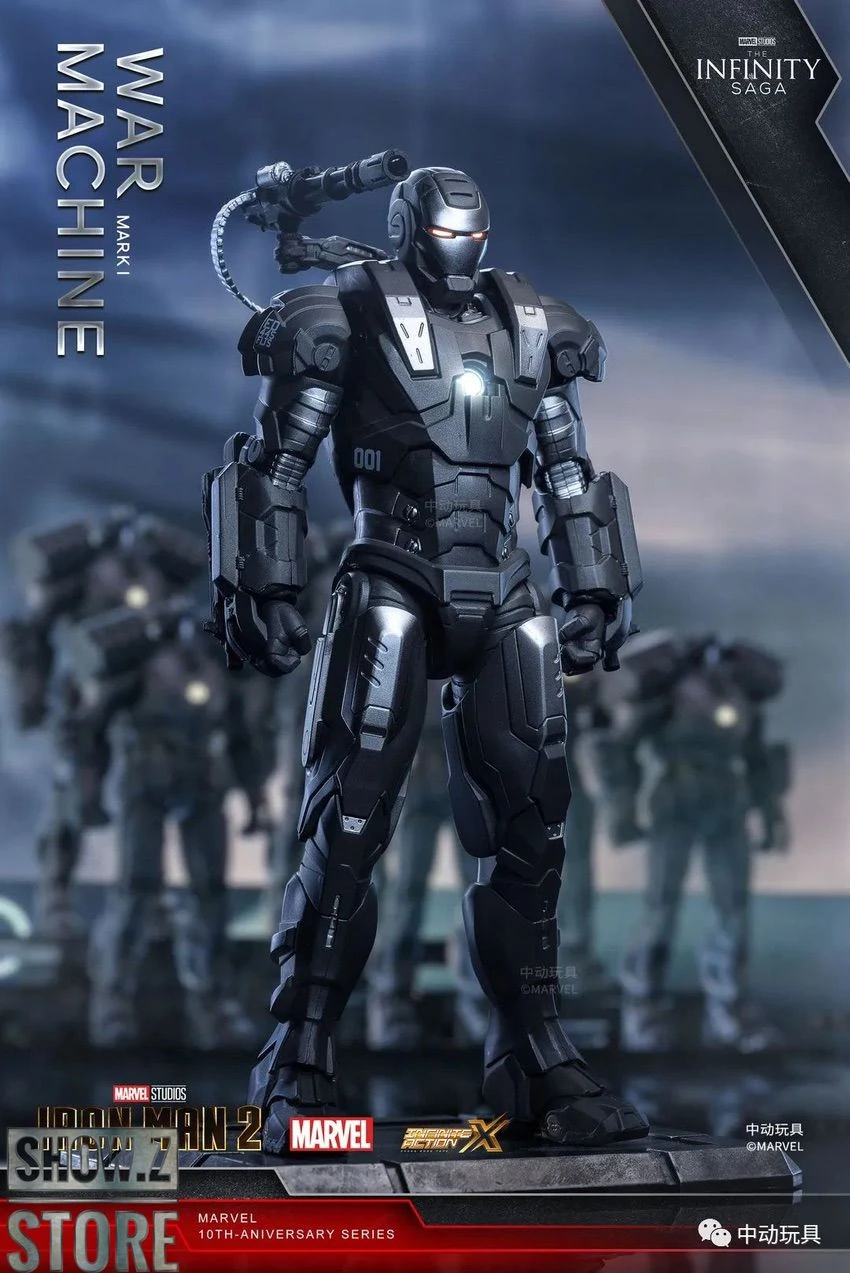 ZT Toys Marvel Licensed 1/10 Iron Man War Machine Armor Mark 1 13 ZT Toys Marvel Licensed 1/10 Iron Man War Machine Armor Mark 1 - Image 13