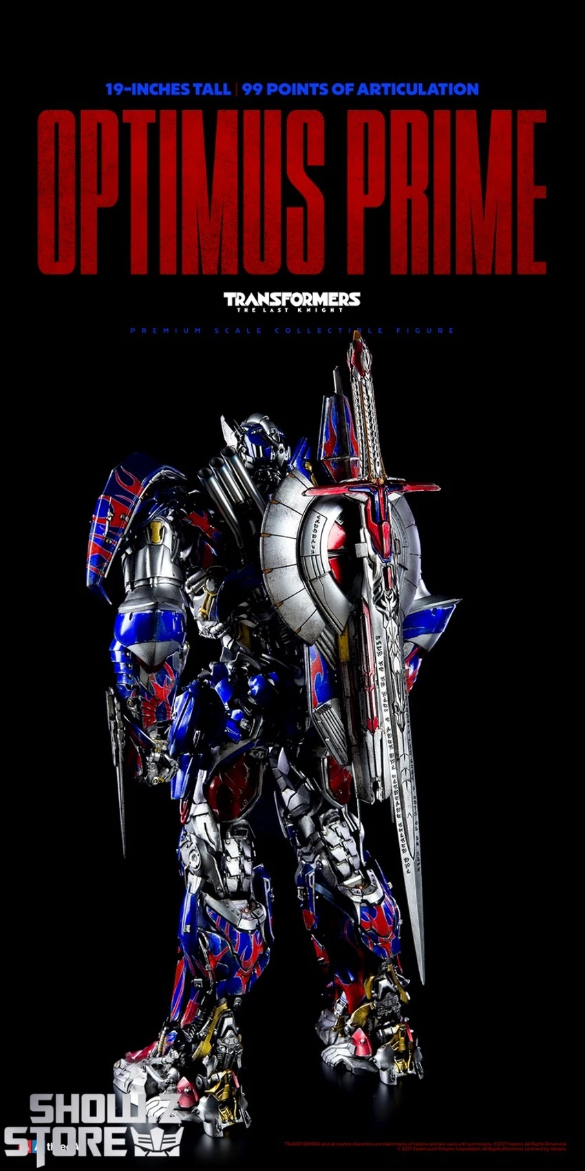 Threezero & Hasbro 3Z0384 The Last Knight Optimus Prime Deluxe Version 9 Threezero & Hasbro 3Z0384 The Last Knight Optimus Prime Deluxe Version - Image 9