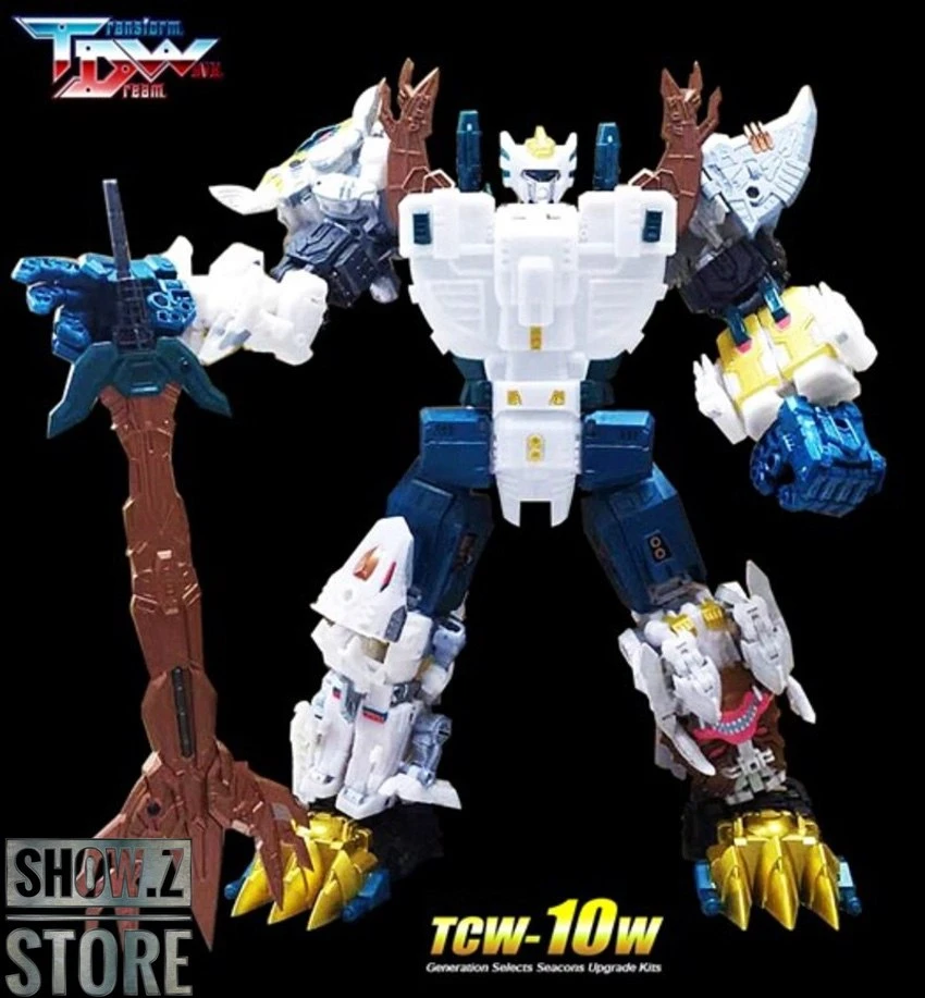 Transform Dream Wave TCW-10W Generations Selects King Poseidon Upgrade Kit White Version 3 Transform Dream Wave TCW-10W Generations Selects King Poseidon Upgrade Kit White Version - Image 3