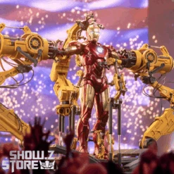 ZT Toys 1/10 Iron Man Mark 4 W/ Suit-Up Gantry Action Figure Set -Show.Z Toys Deals Store 7c1f350e17