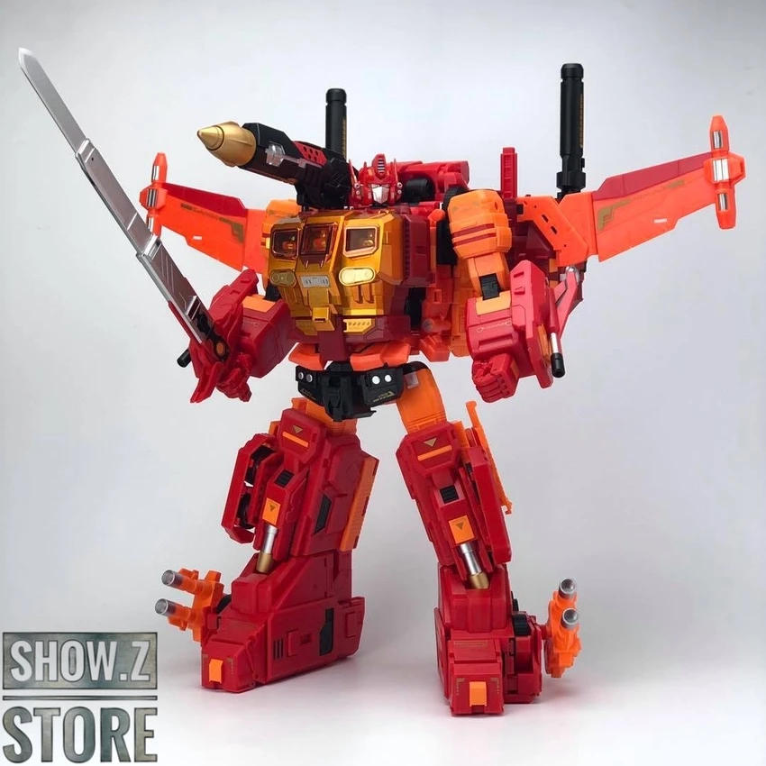 FansHobby MB-06D Power Baser Optimus Prime & MB-11D God Armor God Bomber Orange Version Set Of 2 18 FansHobby MB-06D Power Baser Optimus Prime & MB-11D God Armor God Bomber Orange Version Set Of 2 - Image 18
