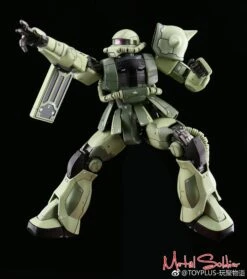 Metal Soldier 1/100 MS01 ZAKUII MS-01 MS-06 ZAKU2 Green Chogokin Metal Build -Show.Z Toys Deals Store 7edc33c2a4