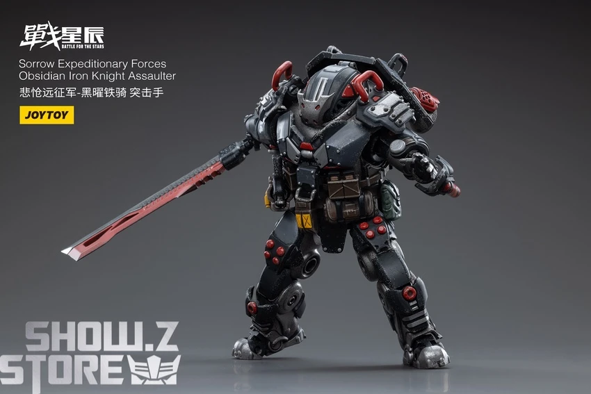 JoyToy Source 1/18 Sorrow Expeditionary Forces Obsidian Iron Knight Assaulter 5 JoyToy Source 1/18 Sorrow Expeditionary Forces Obsidian Iron Knight Assaulter - Image 5