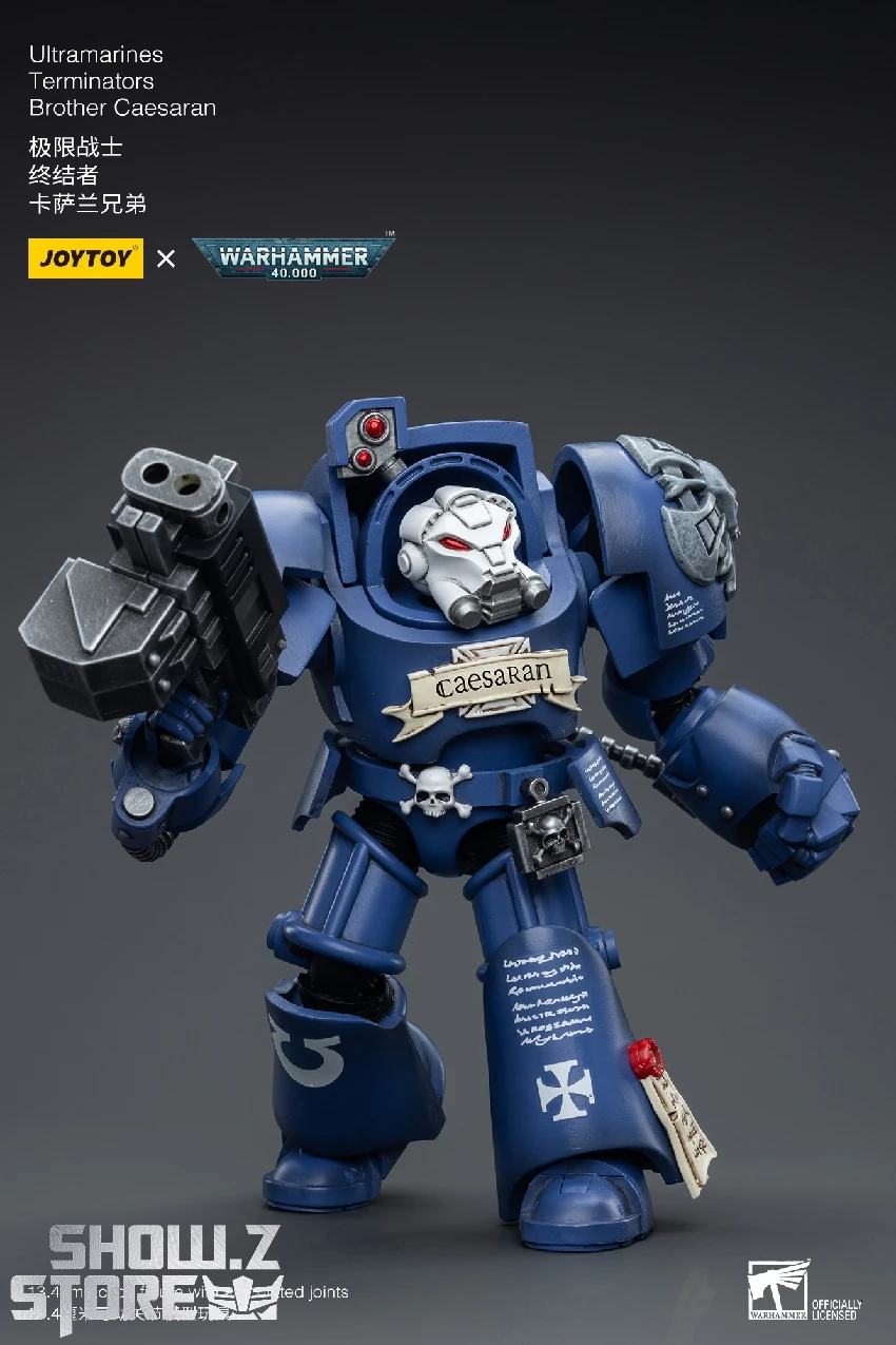 JoyToy Source 1/18 Warhammer 40K Ultramarines Terminators Brother Caesaran 3 JoyToy Source 1/18 Warhammer 40K Ultramarines Terminators Brother Caesaran - Image 3