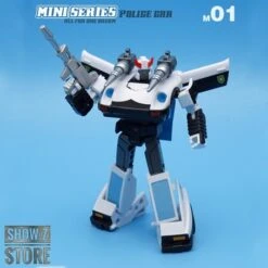 IronTrans M-01 M01 Mini Series Police Car Prowl 20 IronTrans M-01 M01 Mini Series Police Car Prowl -Show.Z Toys Deals Store 80e64178a5