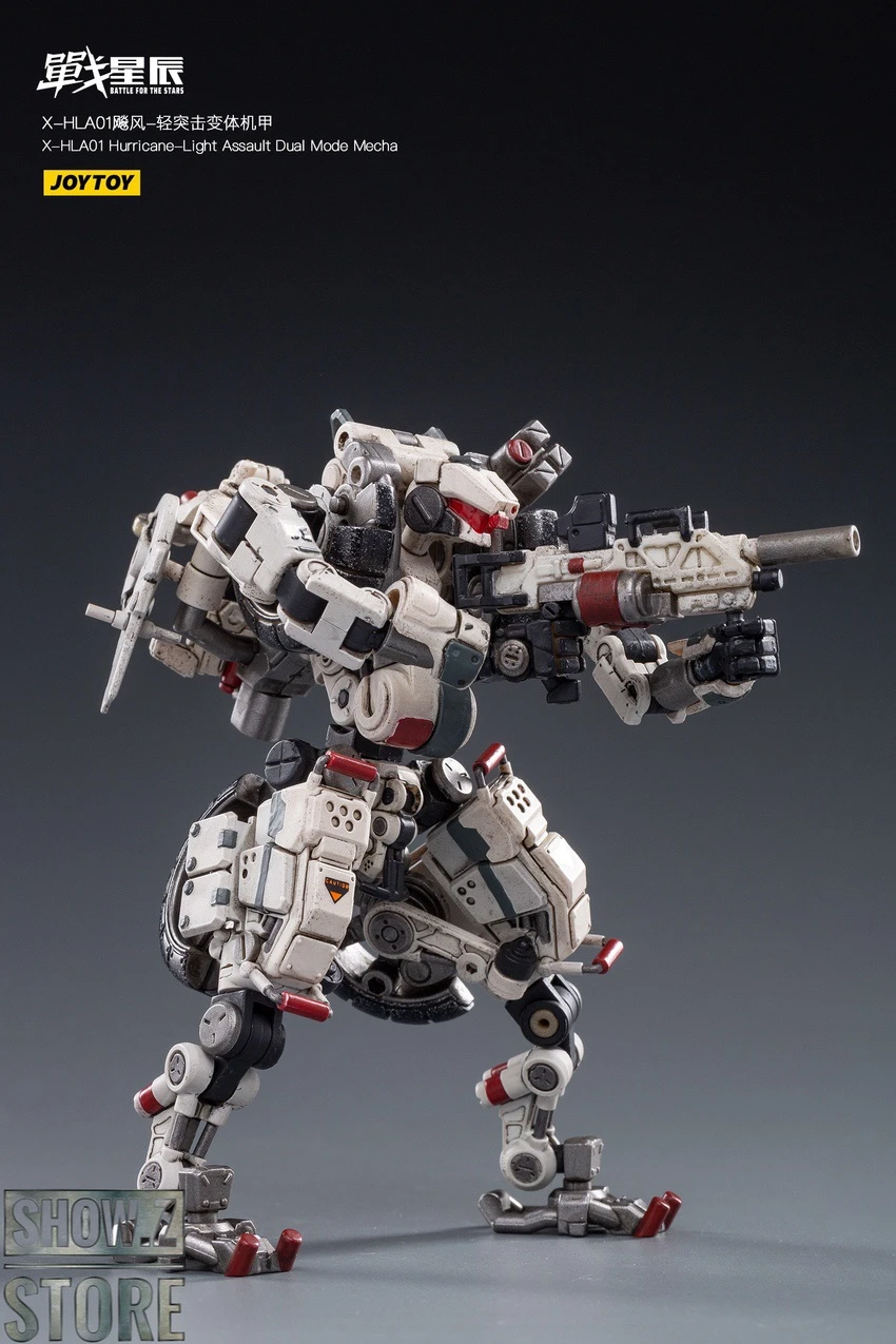 JoyToy Source 1/18 X-HLA01 Hurricane Light Assault Dual Mode Mecha White 9 JoyToy Source 1/18 X-HLA01 Hurricane Light Assault Dual Mode Mecha White - Image 9