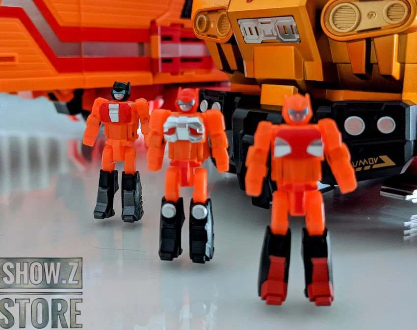 FansHobby MB-06D Power Baser Optimus Prime & MB-11D God Armor God Bomber Orange Version Set Of 2 8 FansHobby MB-06D Power Baser Optimus Prime & MB-11D God Armor God Bomber Orange Version Set Of 2 - Image 8