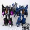 Robot Hero RH CG-03 MP06 Skywarp & CG-04 MP07 Thundercracker Set Of 2 W/ Upgrade Kits