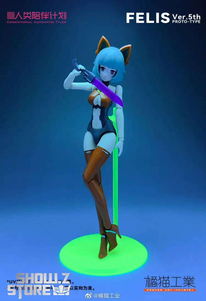 Orange Cat Industry 1/12 Cowentional Automatic Tyler Felis Model Kit 5th Anniversary Version 6 Orange Cat Industry 1/12 Cowentional Automatic Tyler Felis Model Kit 5th Anniversary Version - Image 6