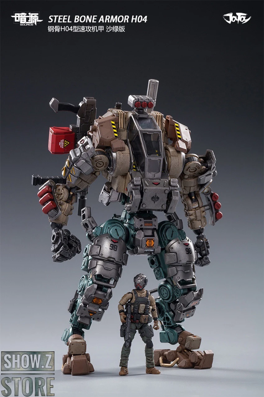 JoyToy Source 1/25 H04 Steel Bone Attack Mecha W/ Pilot 15 JoyToy Source 1/25 H04 Steel Bone Attack Mecha W/ Pilot - Image 15