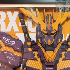 ChenFu Studio RX-0 Unicorn Gundam 02 Banshee 3D Wall Art Decoration Picture -Show.Z Toys Deals Store 86f2c9fdc7