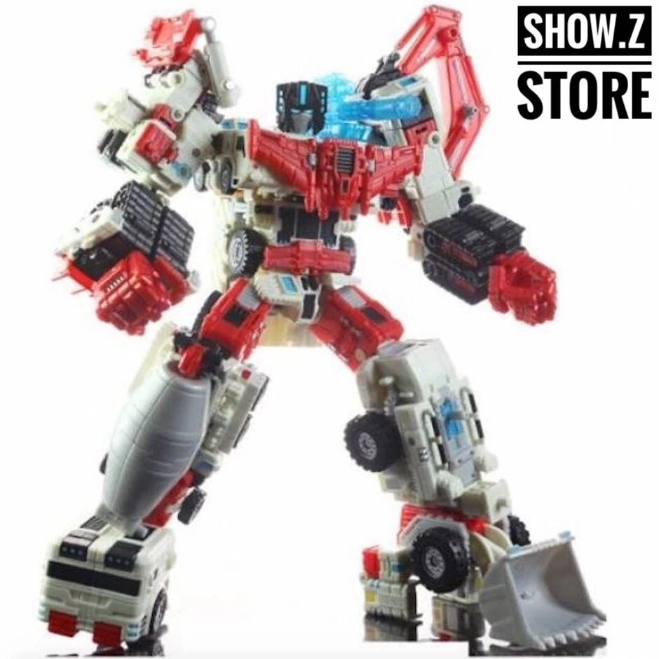TFC Toys Perseus Devastator White Version Set Of 6 Figures 1 TFC Toys Perseus Devastator White Version Set Of 6 Figures