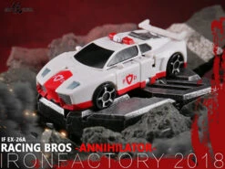 IronFactory EX-26A Racing Bros Annihilator Red Alert -Show.Z Toys Deals Store 88e1d6898f