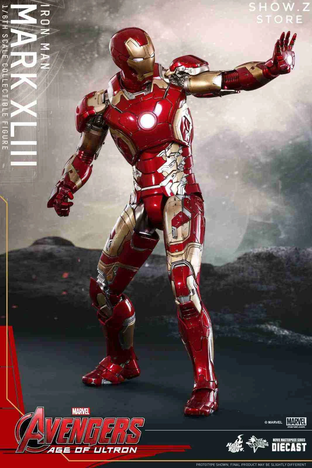 Hot Toys HT 1/6 Iron Man Mark XLIII MK43 MMS278D09 Avengers: Age Of Ultron Collectible Figure 9 Hot Toys HT 1/6 Iron Man Mark XLIII MK43 MMS278D09 Avengers: Age Of Ultron Collectible Figure - Image 9