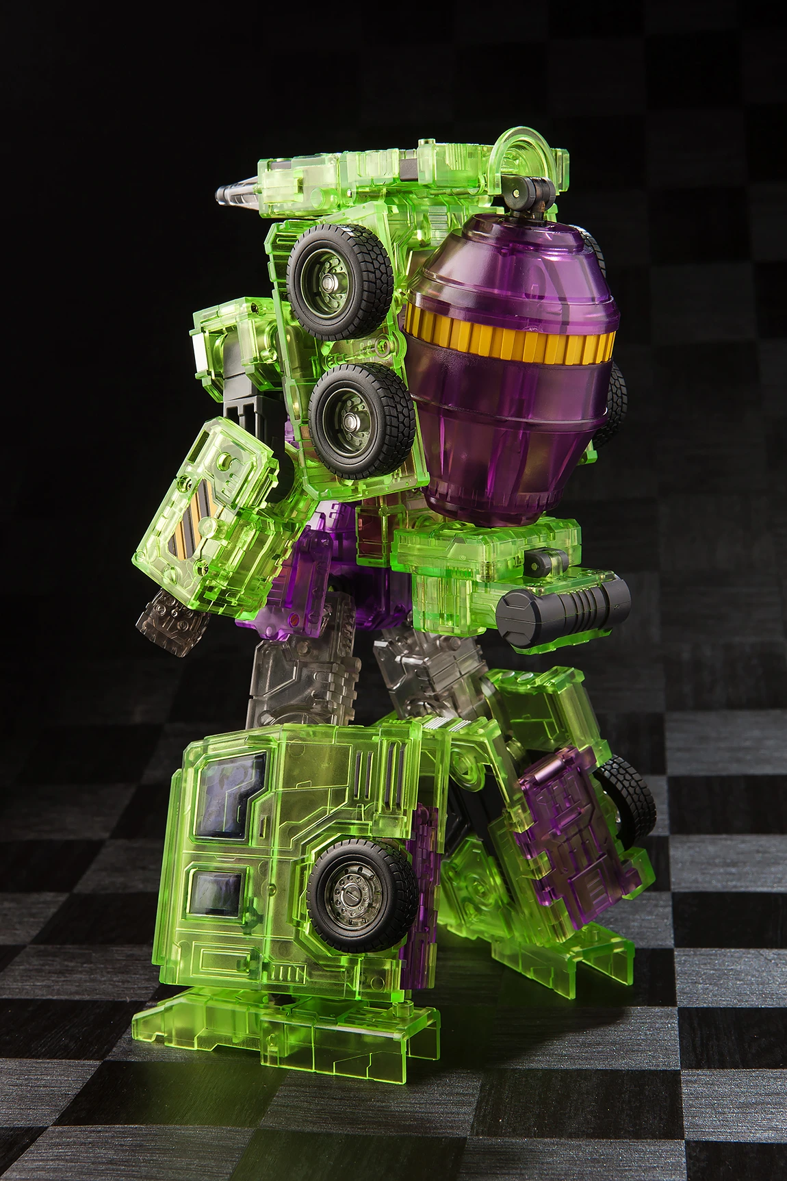 Toyworld TW-C07C Constructor Devastator Clear Version Full Set Of 6 Figures TW-07C Clear Constructor 6 Toyworld TW-C07C Constructor Devastator Clear Version Full Set Of 6 Figures TW-07C Clear Constructor - Image 6