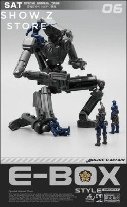 MechFansToys SAT-06B E-Box Assault Team Style Minority Black Version 7 MechFansToys SAT-06B E-Box Assault Team Style Minority Black Version -Show.Z Toys Deals Store 8a7051dd6b