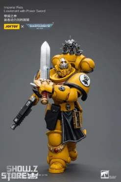 JoyToy Source 1/18 Warhammer 40K Imperial Fists Lieutenant W/ Power Sword -Show.Z Toys Deals Store 8b17f9e4cf
