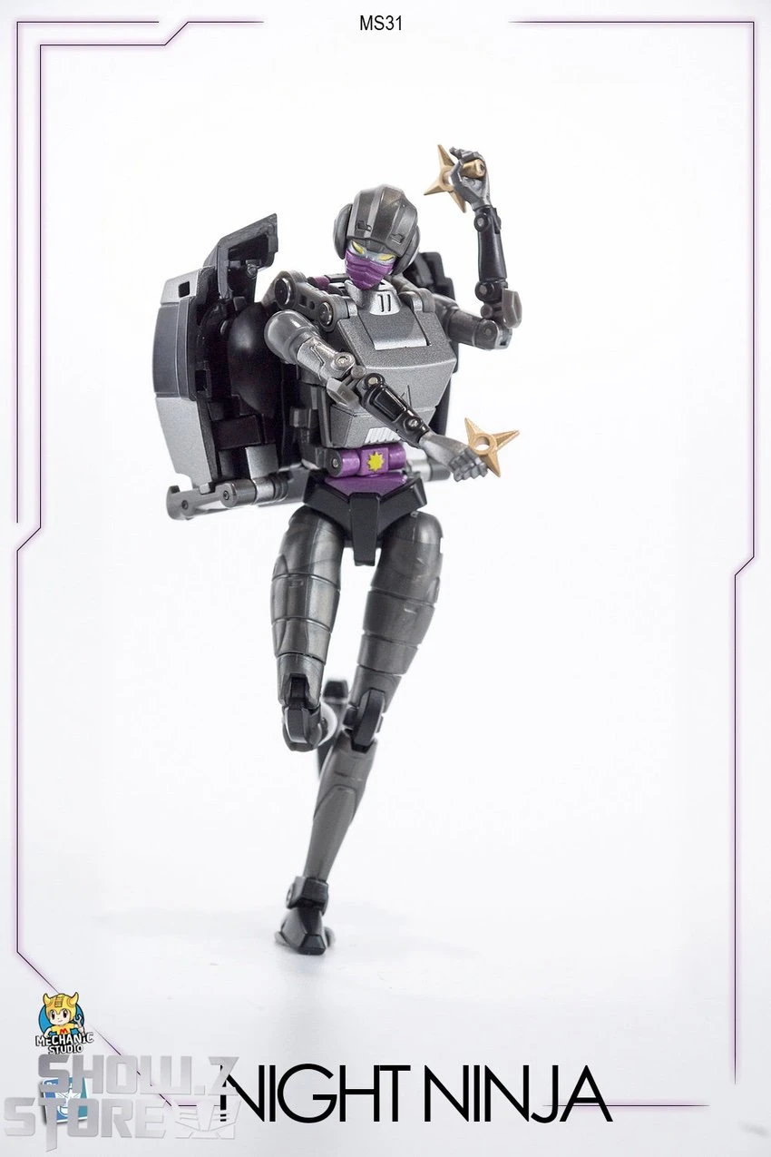 Dr.Wu & Mechanic Toys MS31 Night Ninja Arcee 8 Dr.Wu & Mechanic Toys MS31 Night Ninja Arcee - Image 8