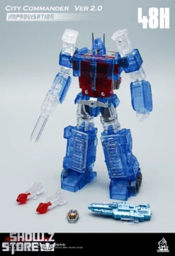 MechFansToys MF-48H City Commander Ultra Magnus Transparent Version -Show.Z Toys Deals Store 8ba0385f66