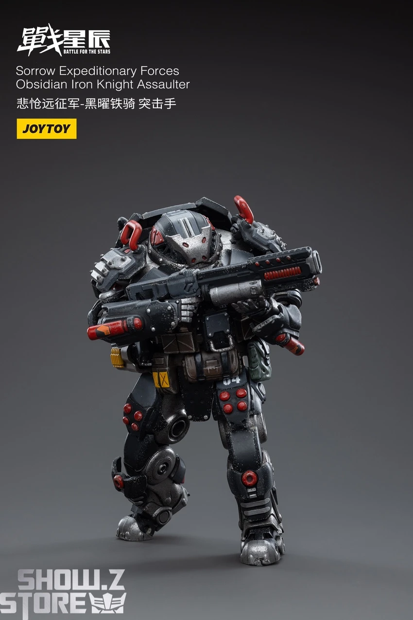 JoyToy Source 1/18 Sorrow Expeditionary Forces Obsidian Iron Knight Assaulter 8 JoyToy Source 1/18 Sorrow Expeditionary Forces Obsidian Iron Knight Assaulter - Image 8