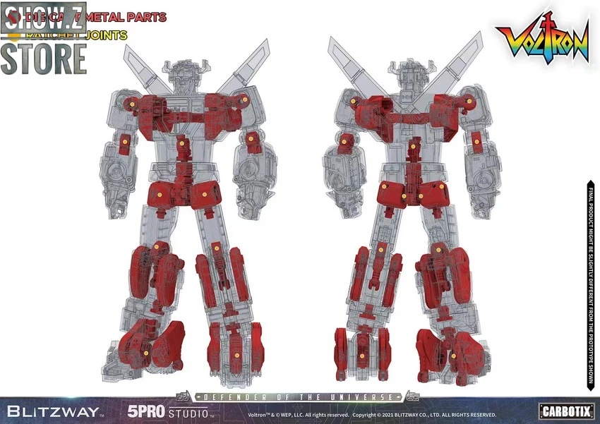 Blitzway X 5PRO Studio Voltron Beast King Golion 2 Blitzway X 5PRO Studio Voltron Beast King Golion - Image 2