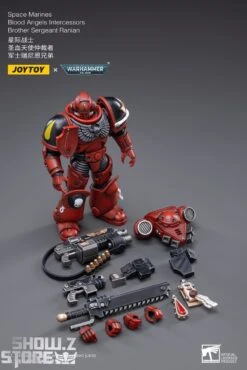 JoyToy Source 1/18 Warhammer 40K Blood Angels Intercessors Brother Sergeant Ranian -Show.Z Toys Deals Store 8e541f91c3