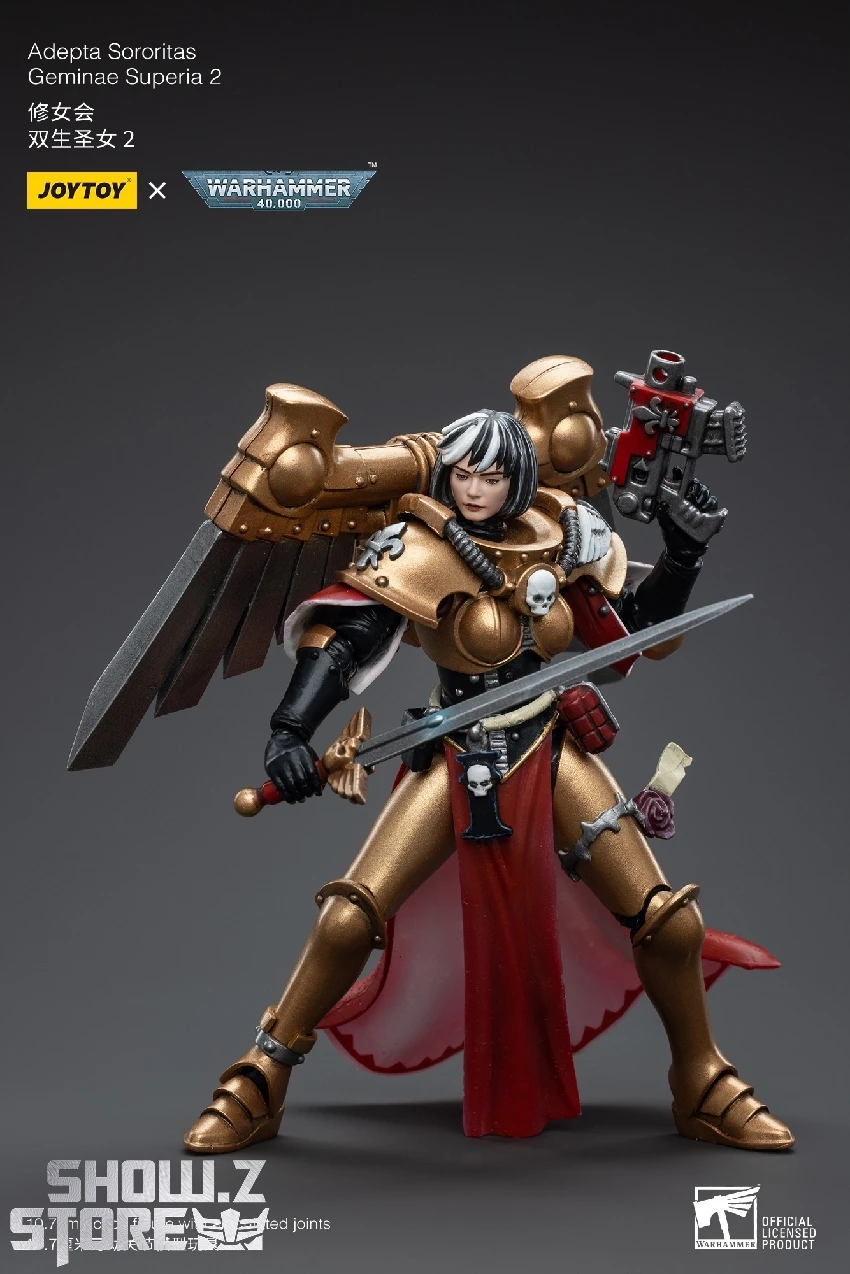 JoyToy Source 1/18 Warhammer 40K Adepta Sororitas Geminae Superia 2 6 JoyToy Source 1/18 Warhammer 40K Adepta Sororitas Geminae Superia 2 - Image 6