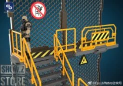 FreshRetro 1/18 1/24 SIB05 Scene In Box Iron Net Base-A Model Kit -Show.Z Toys Deals Store 93c55c259f