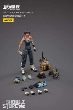 JoyToy Source 1/18 North 04 Armed Attack Mecha W/ Pilot -Show.Z Toys Deals Store 958c37a84d