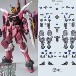 Point Factory Studio PFS02-2 Metal Parts For Bandai MG ZGMF-X09A Justice Gundam -Show.Z Toys Deals Store 964edf79a2