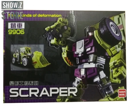 Daban Model DB 9906 Scraper Scrapper GT-01A GT01A Devastator Combiner 4 Daban Model DB 9906 Scraper Scrapper GT-01A GT01A Devastator Combiner - Image 4
