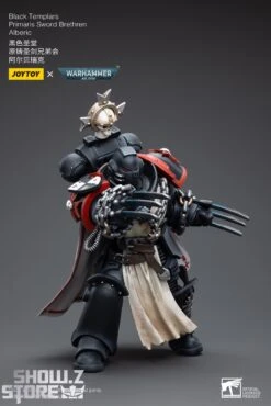 JoyToy Source 1/18 Warhammer 40K Black Templars Primaris Sword Brethren Alberic -Show.Z Toys Deals Store 976c747827