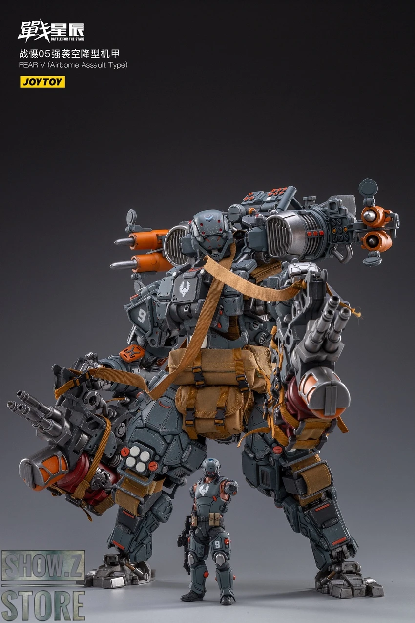 JoyToy Dark Source 1/18 09th Legion Fear V Airborne Assault Type Mecha W/ Pilot 8 JoyToy Dark Source 1/18 09th Legion Fear V Airborne Assault Type Mecha W/ Pilot - Image 8